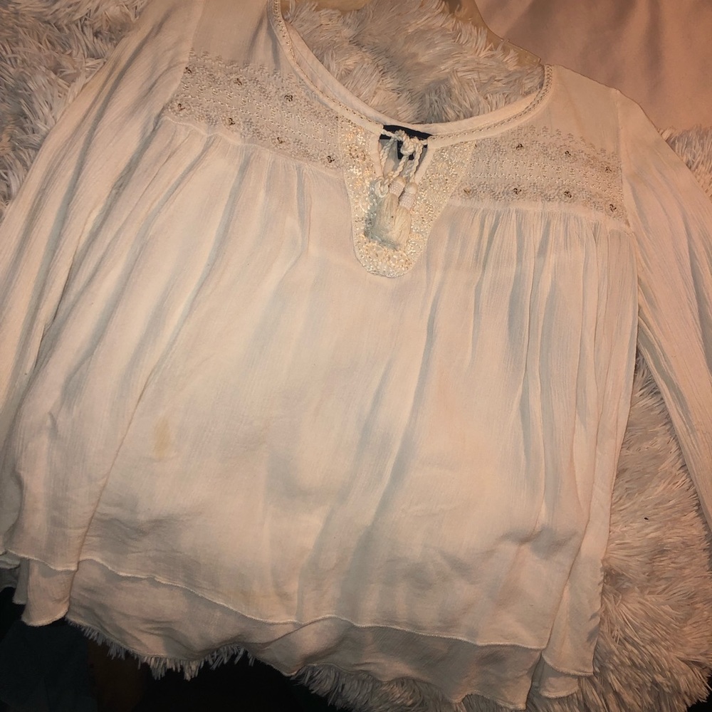 Long Sleeve American Eagle Top